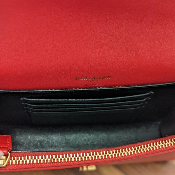 Beautiful red YSL Kate belt bag Authentic - Picture 6 of 8